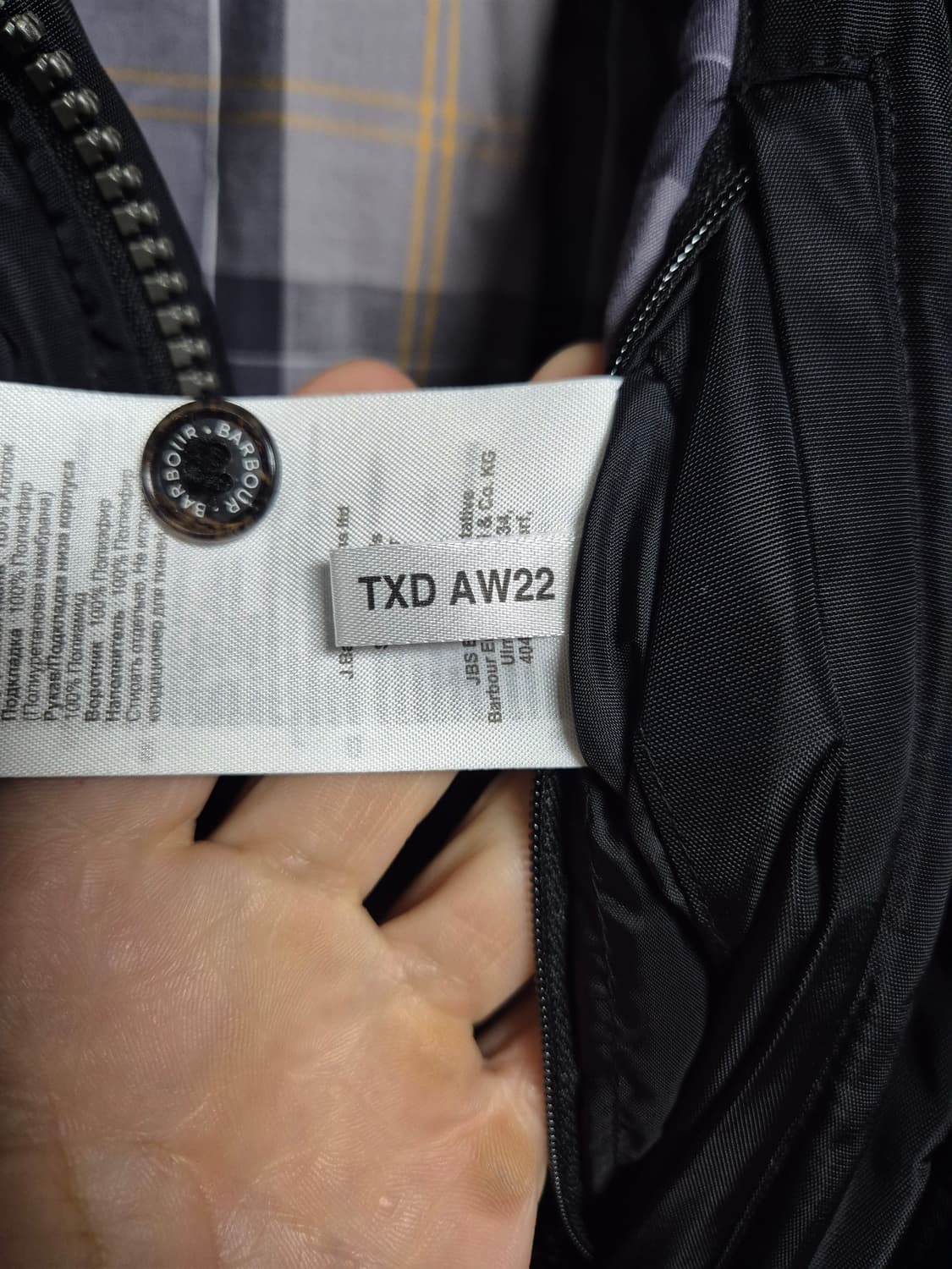 바버 여성 벨티드 퍼 자켓 상품이미지4