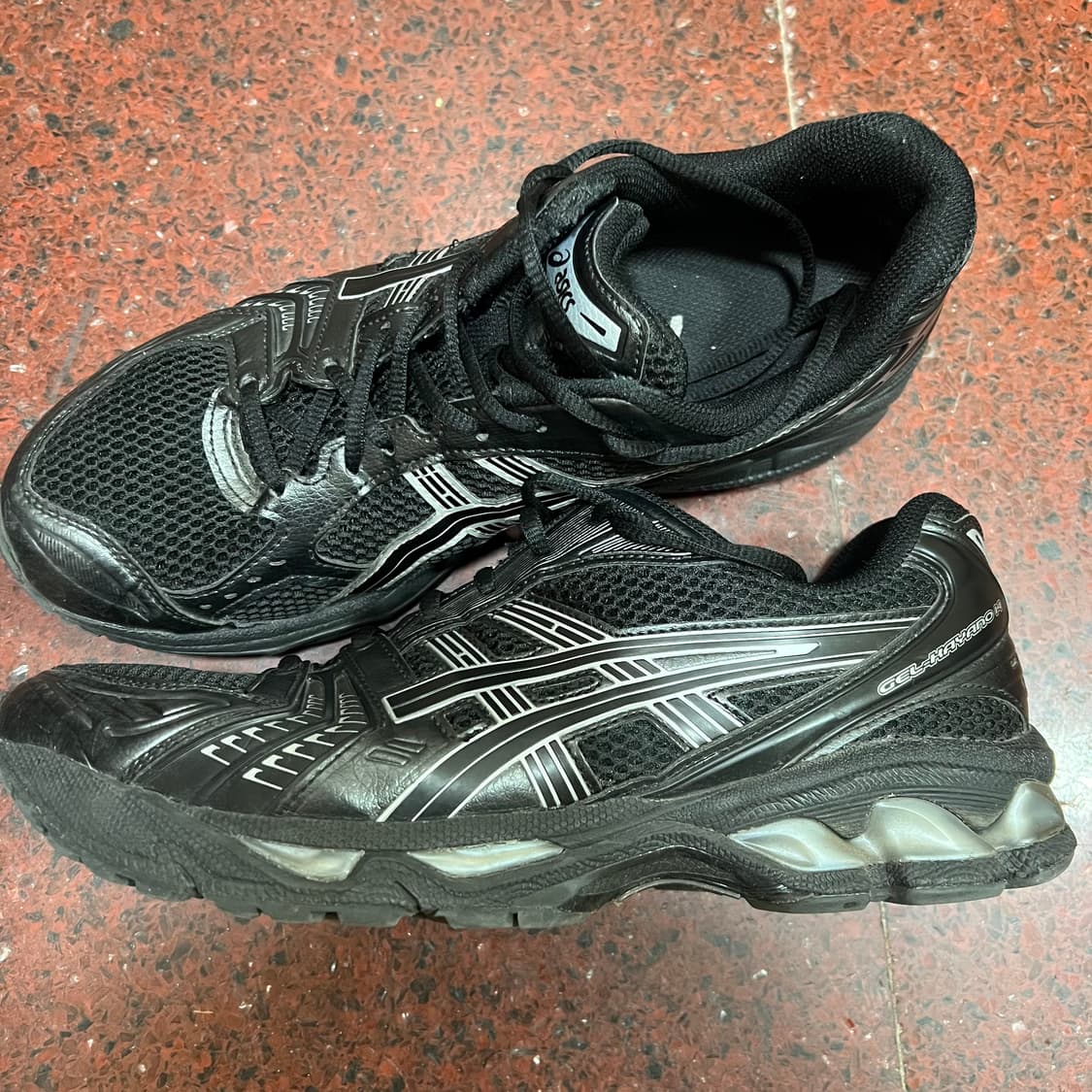 [275] 아식스 젤 카야노 14 블랙 퓨어 실버 상품이미지3