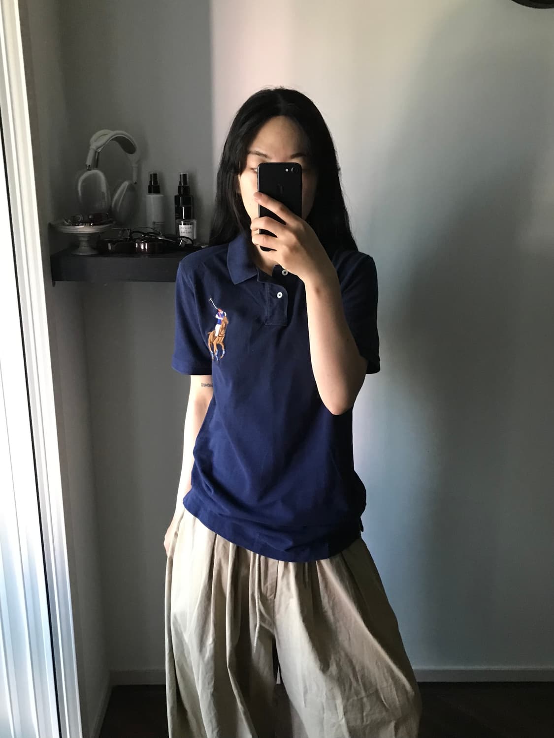폴로 랄프로렌 빅포니 네이비 카라티 상품이미지1