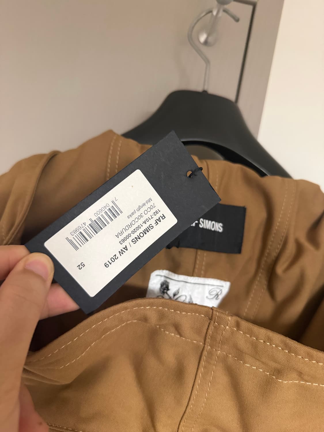 라프시몬스 프린티드 파카 상품이미지8