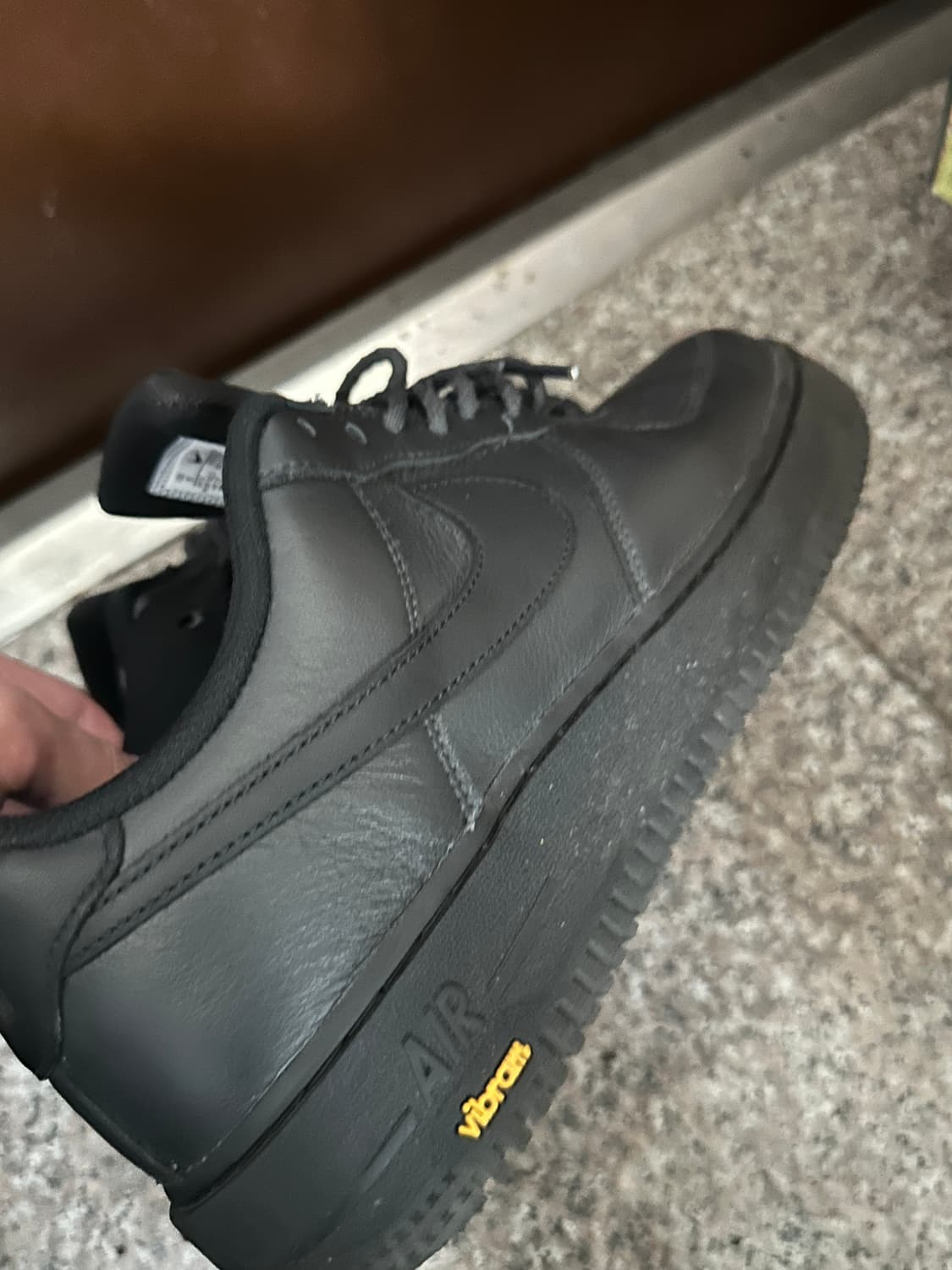 나이키 에어포스 고어텍스 블랙 270 상품이미지2