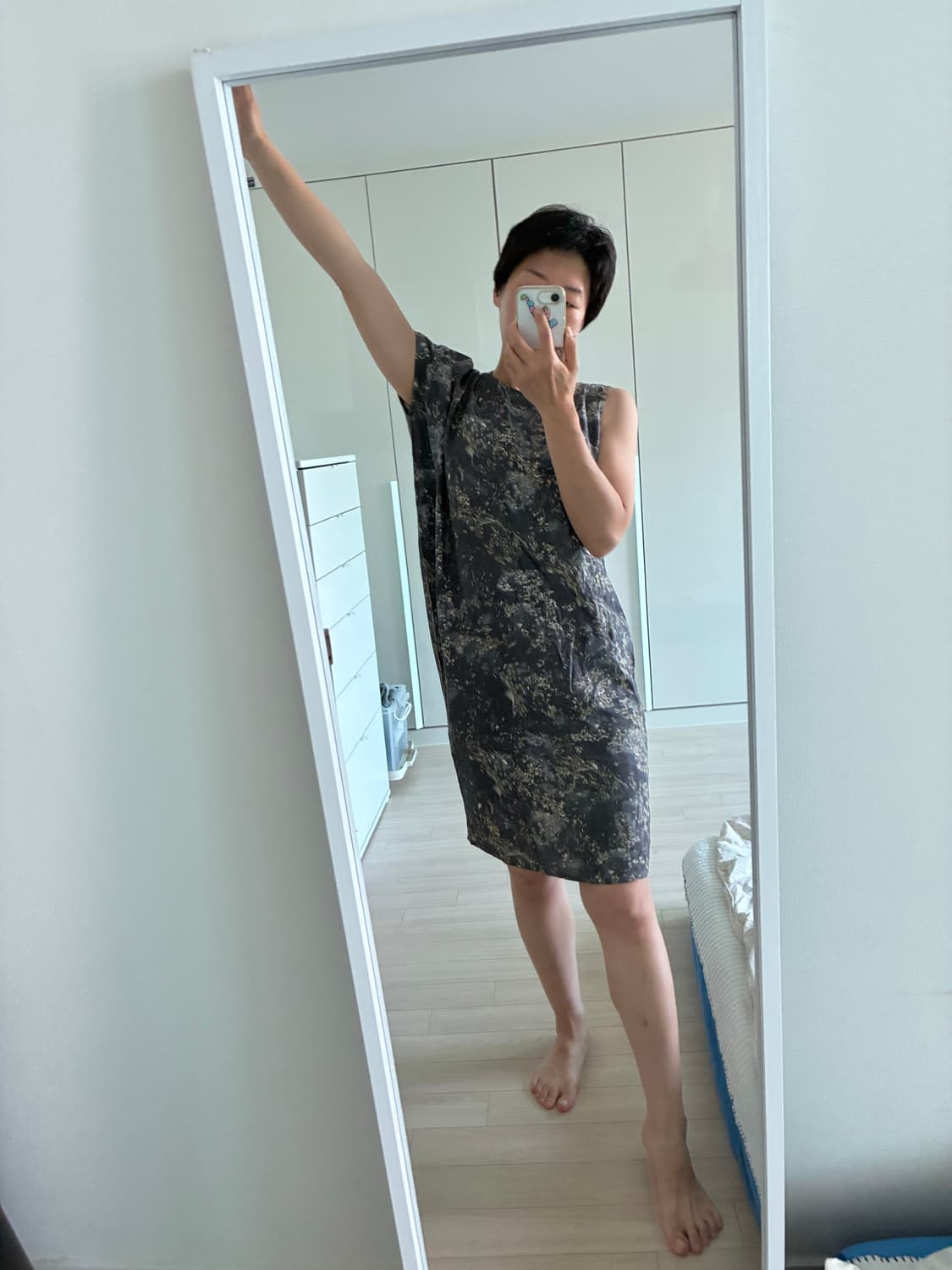 MM6 Maison Martin Margiela — 비대칭 드레이프 원피 상품이미지7