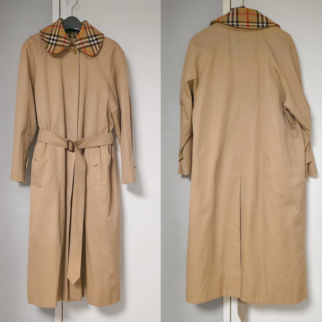 버버리 클래식 체크 카라 트렌치 코트 상품이미지2