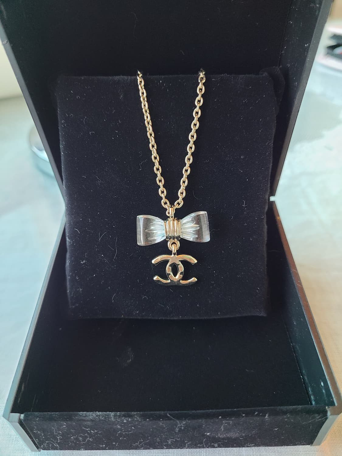 샤넬 업사이클링 리본목걸이 상품이미지3