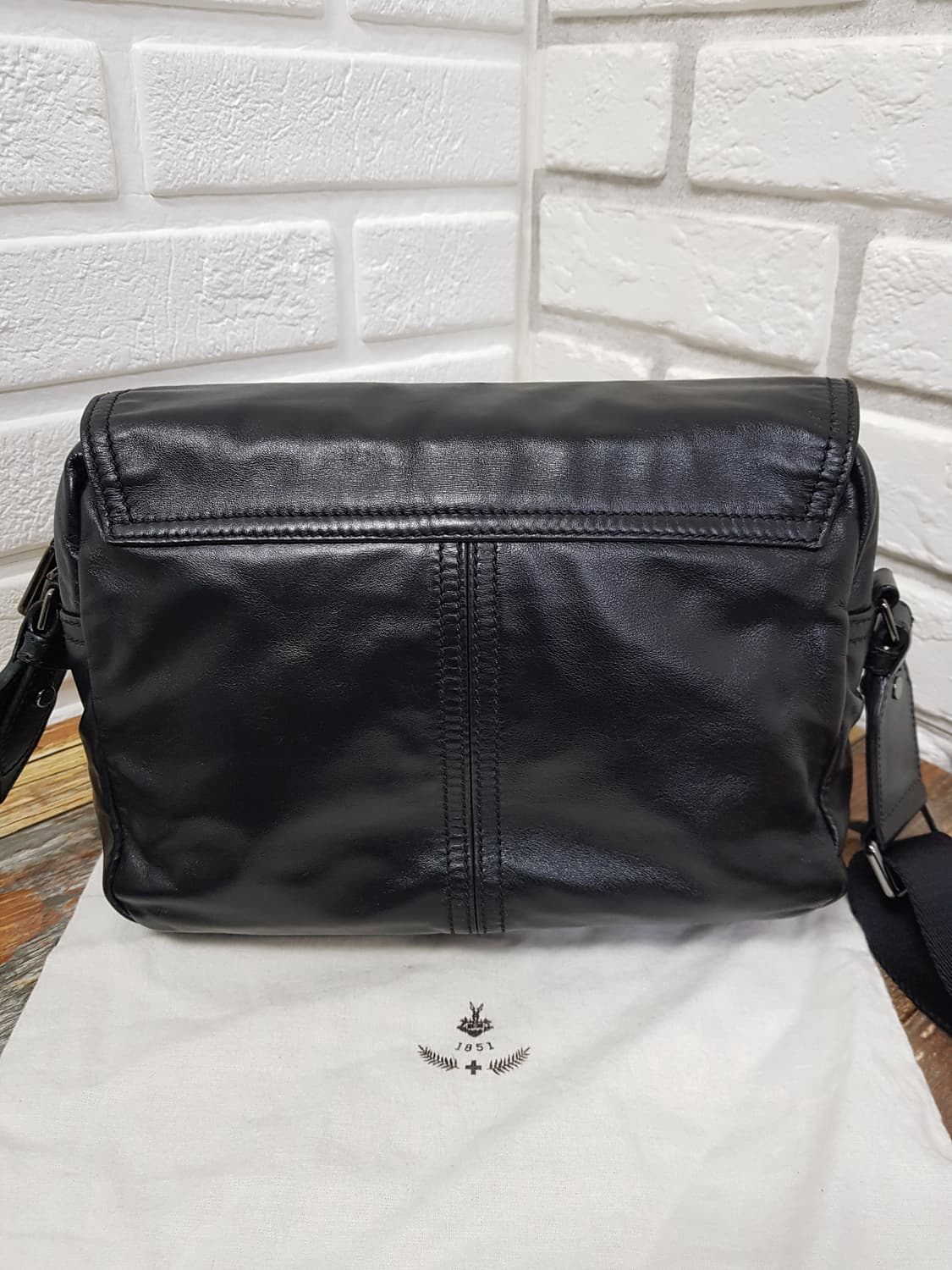 [미사용/정품] BALLY 발리 앤드레스 메신저 백 블랙 상품이미지6