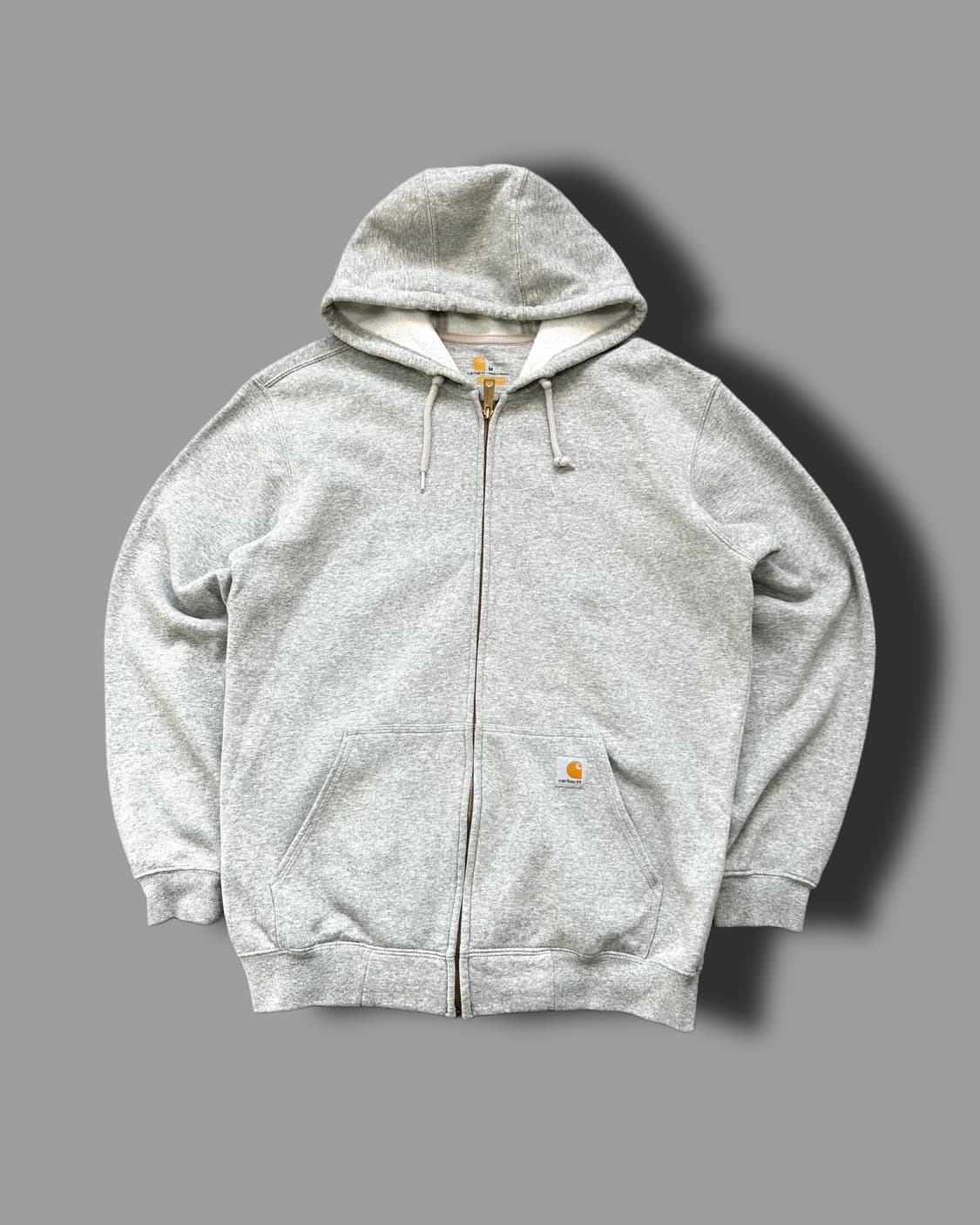 칼하트 미드웨이트 라이트그레이 후드집업 M 상품이미지4