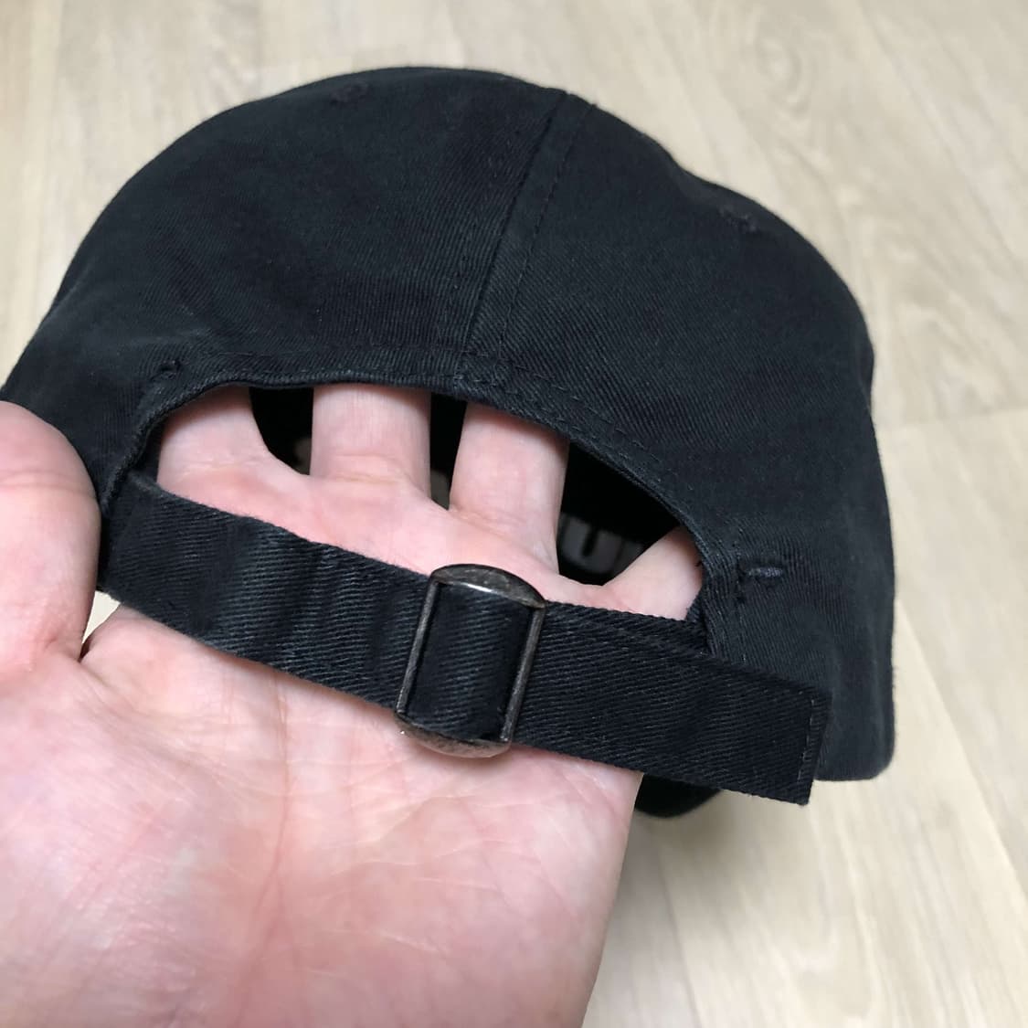 (ONE SIZE) 험머 HUMMER OG 로고 솔리드 볼캡 블랙 모자 상품이미지7