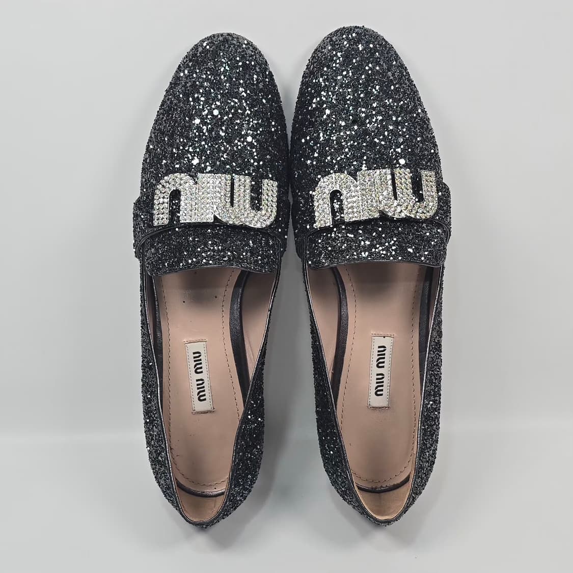미우미우 글리터 로퍼 ( 250 ) 상품이미지6