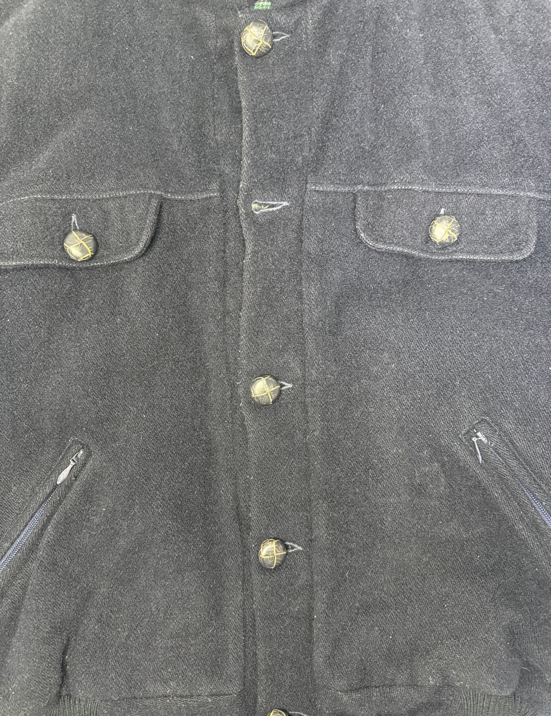 빈티지 7080s 아디다스 울 블루종 자켓 50 상품이미지2