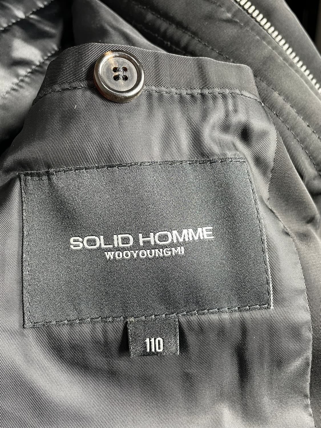 (SOLID HOMME) 솔리드 옴므 배색 블루종 자켓 상품이미지2