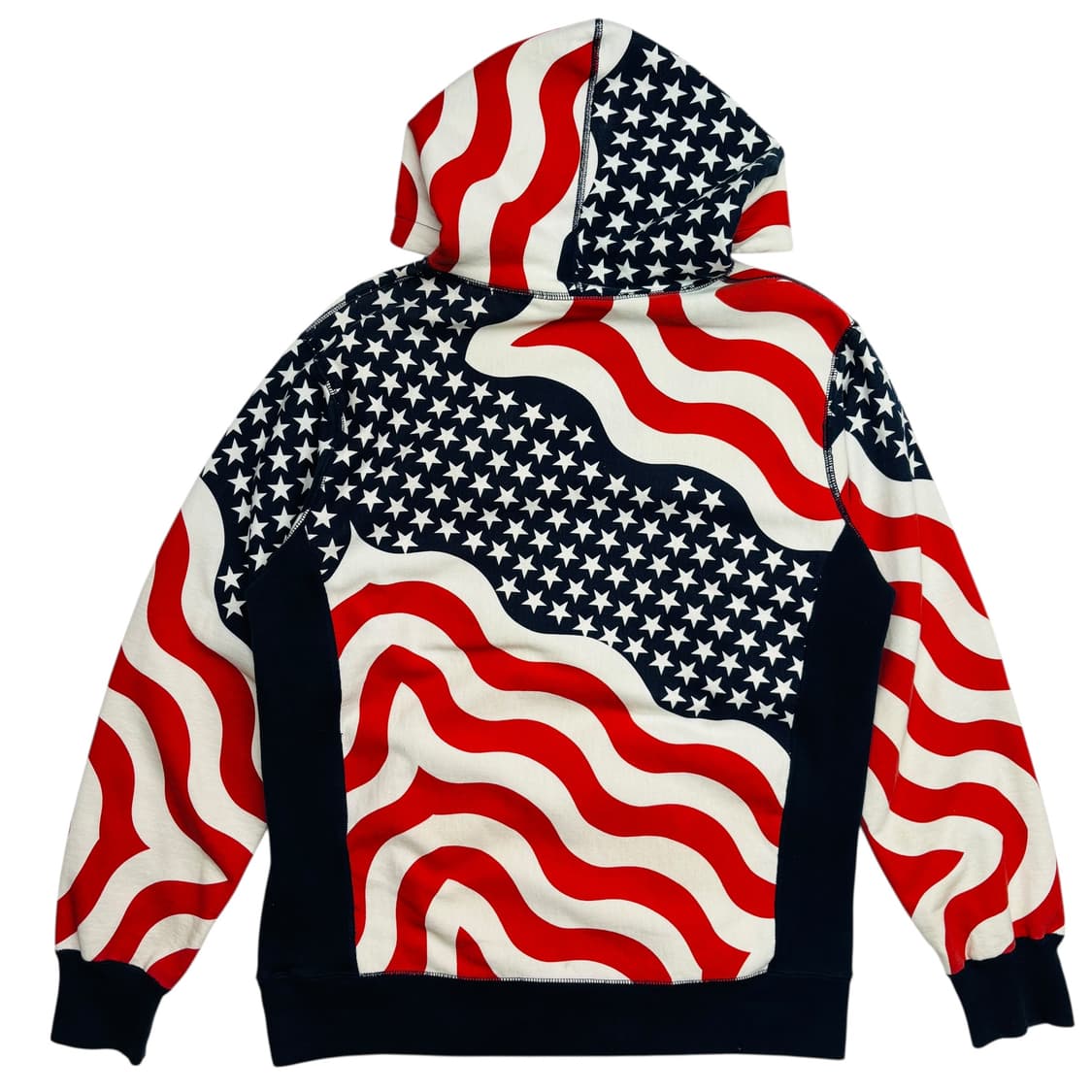 슈프림 박스 로고 성조기 풀오버 후드티 XL 상품이미지4