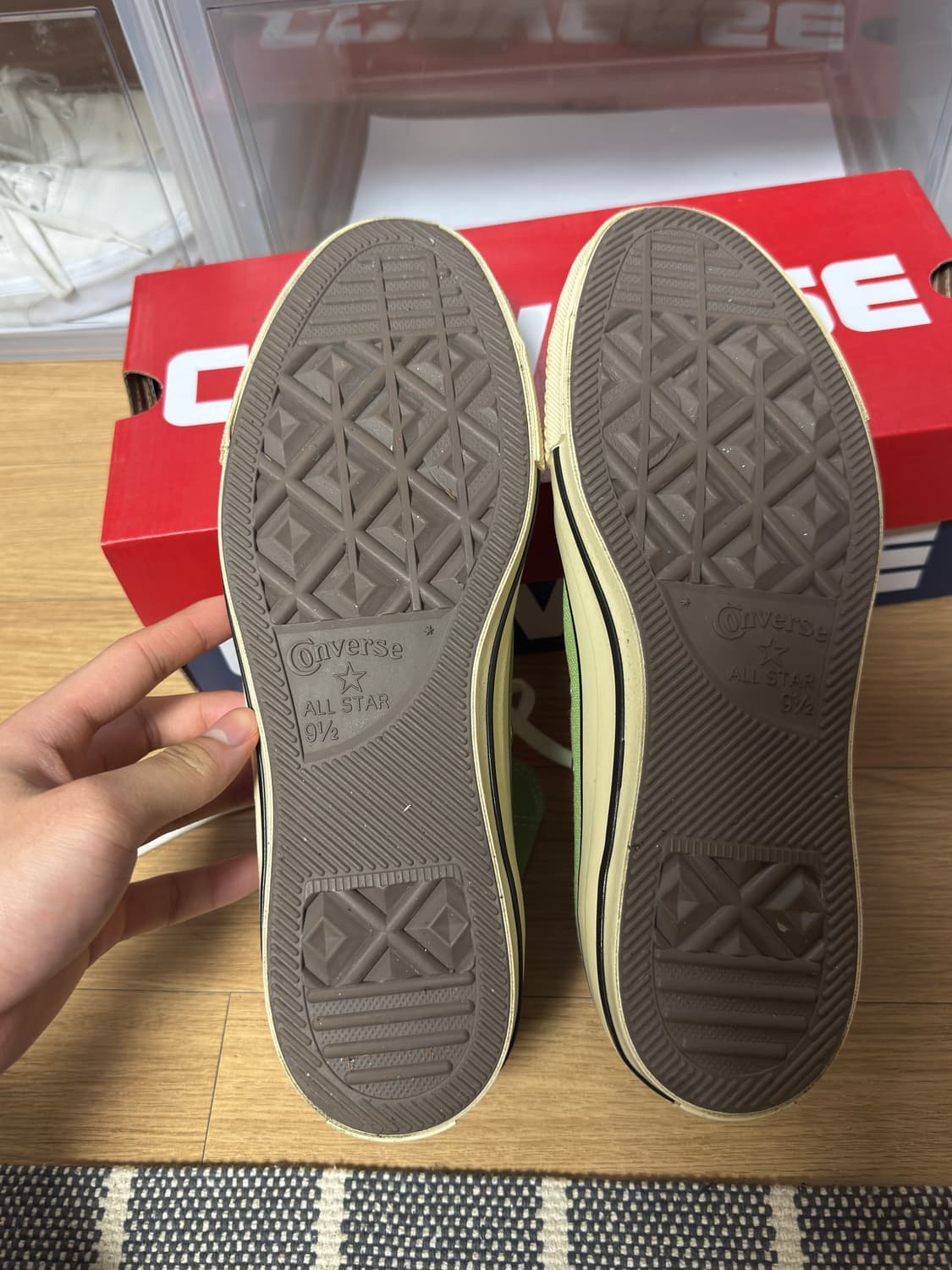 (희귀) 컨버스 올스타 us 오리지날 피스타치오 그린 280 상품이미지5