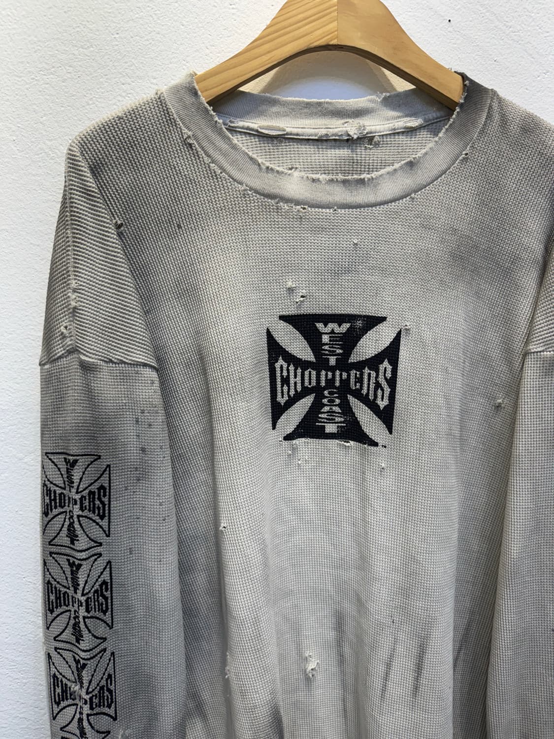 빈티지 웨스트 와플긴팔 상품이미지3