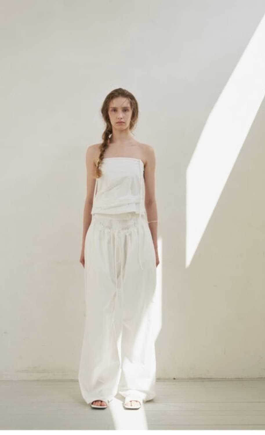 아델리오 adelio 드라이코튼 레이어드 팬츠 상품이미지4