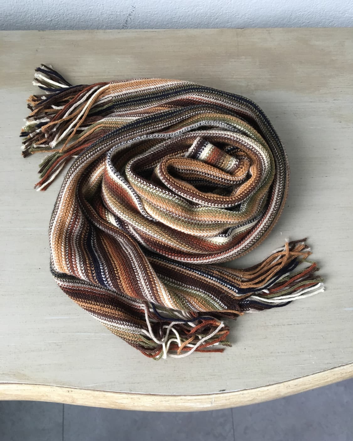 stripe pattern muffler 상품이미지1