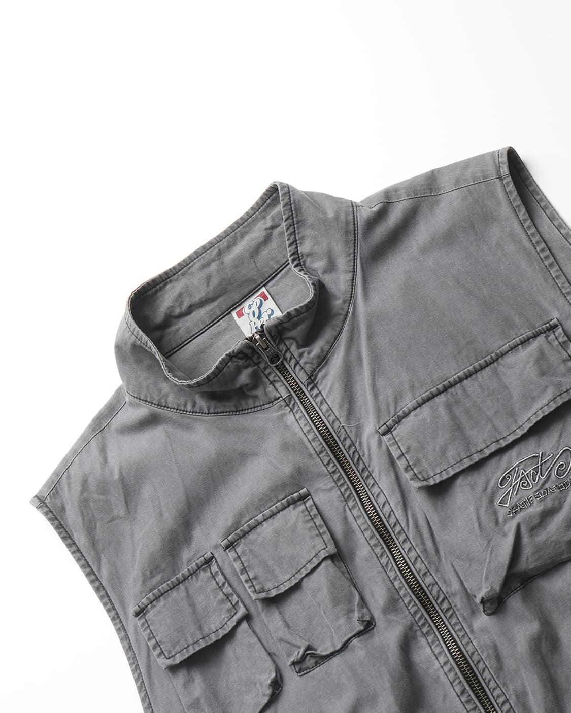 WHO'S WHO gallery Stand Collar Vest 상품이미지6
