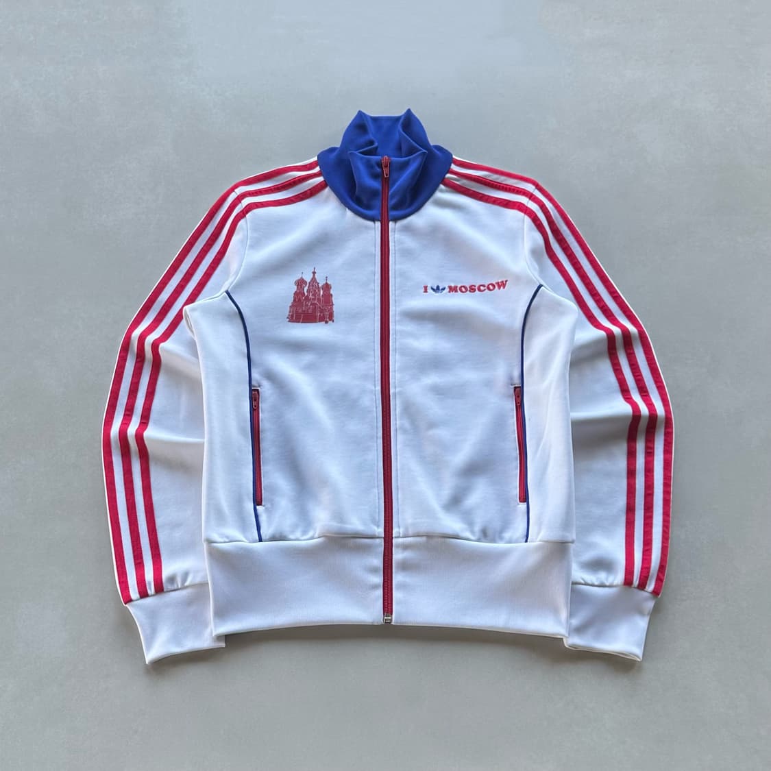 [S]아디다스 파이어버드 모스코바 화이트 트랙탑 져지 상품이미지1