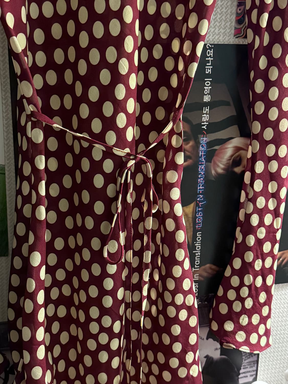 리얼리제이션 플레어 실크 원피스 상품이미지9