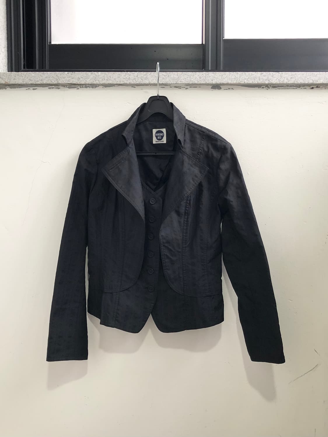 히로코 비스 레이어드 자켓 상품이미지2