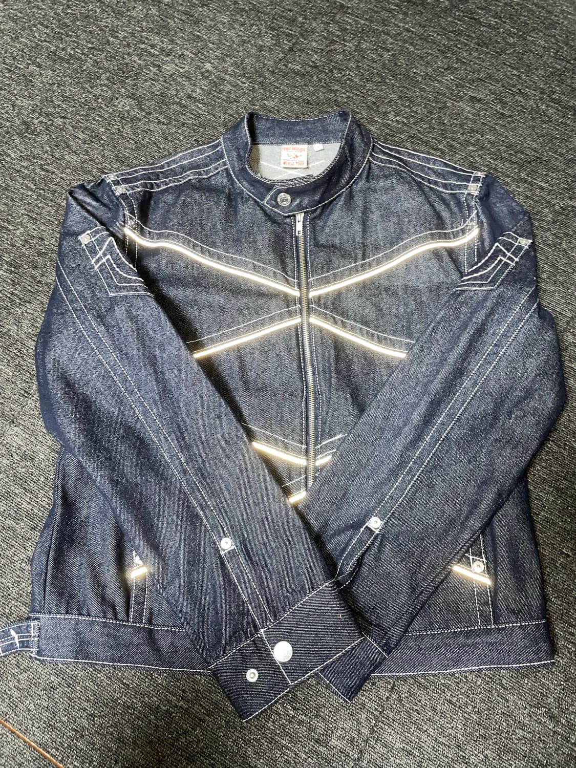 트루릴리젼 디펜더 생지 데님 자켓 인디고 상품이미지1