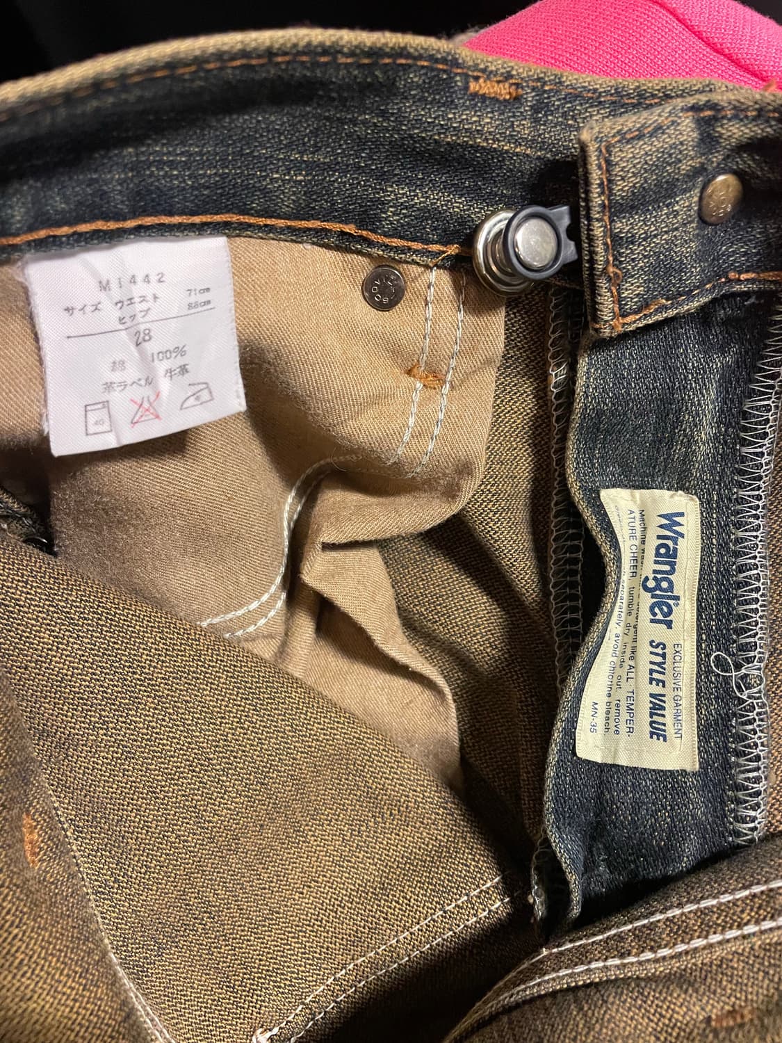 랭글러 부츠컷 데님 팬츠 상품이미지6