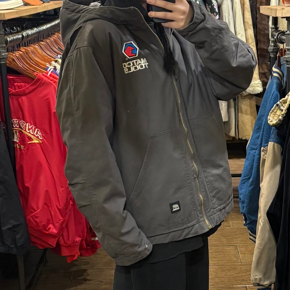 [HI] BERNE 번 후드 워크자켓 상품이미지4