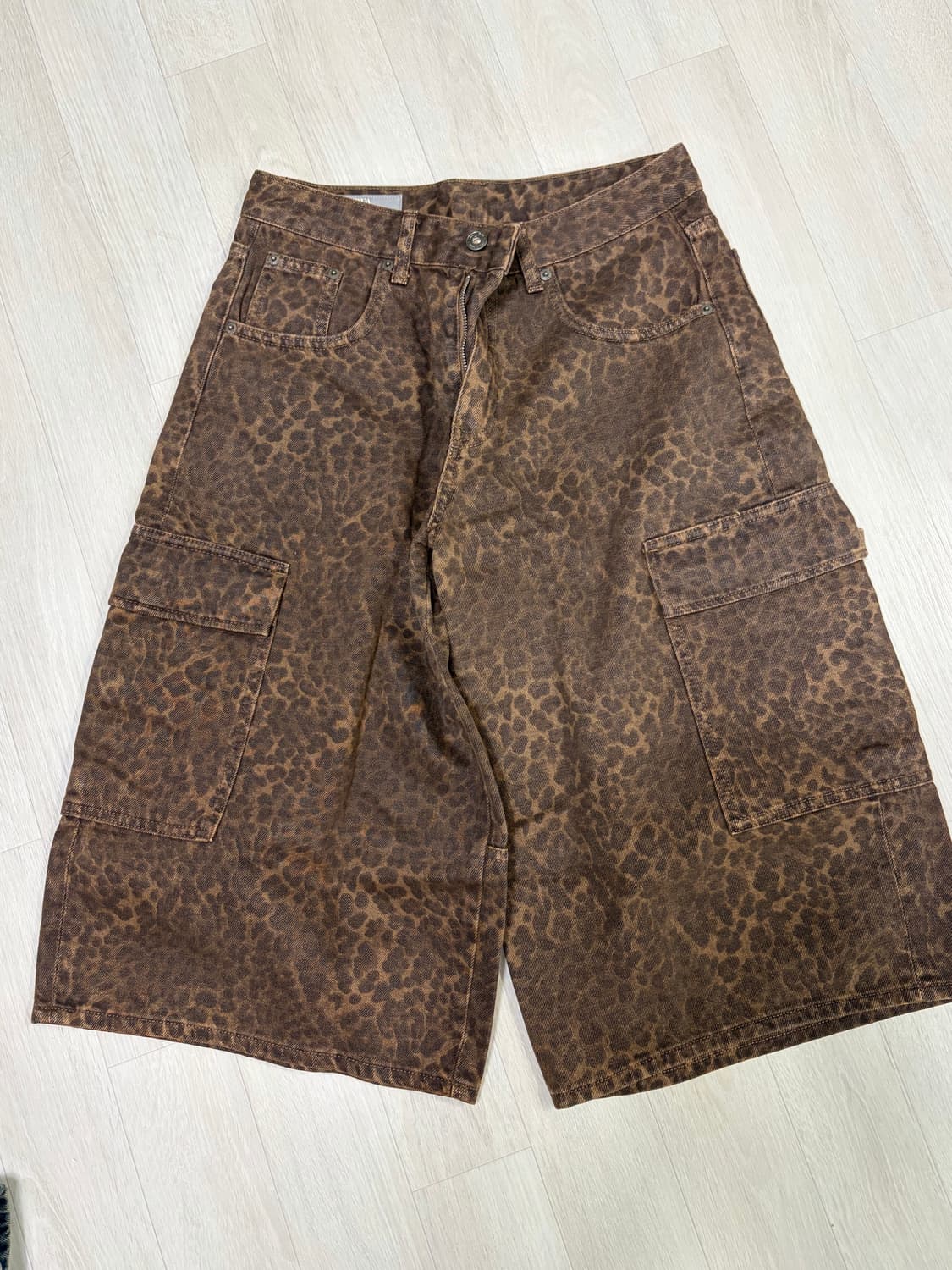 자라 상하이 호피 버뮤다팬츠 36 상품이미지1