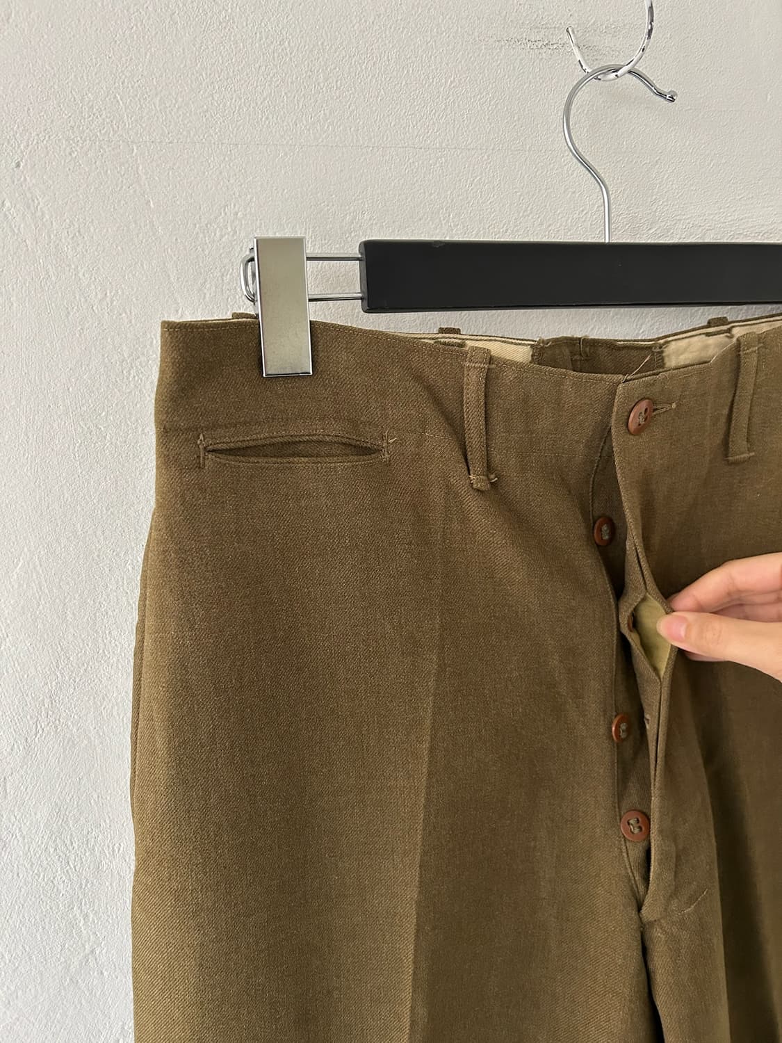 40's U.S Army M-1937 Wool Trousers Pant. 상품이미지3