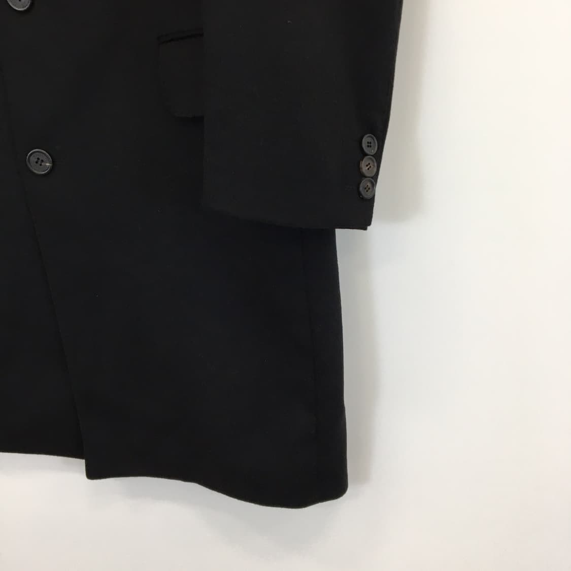 캠브릿지 캐시미어 밍크 체스터 싱글코트 100 사이즈  상품이미지3