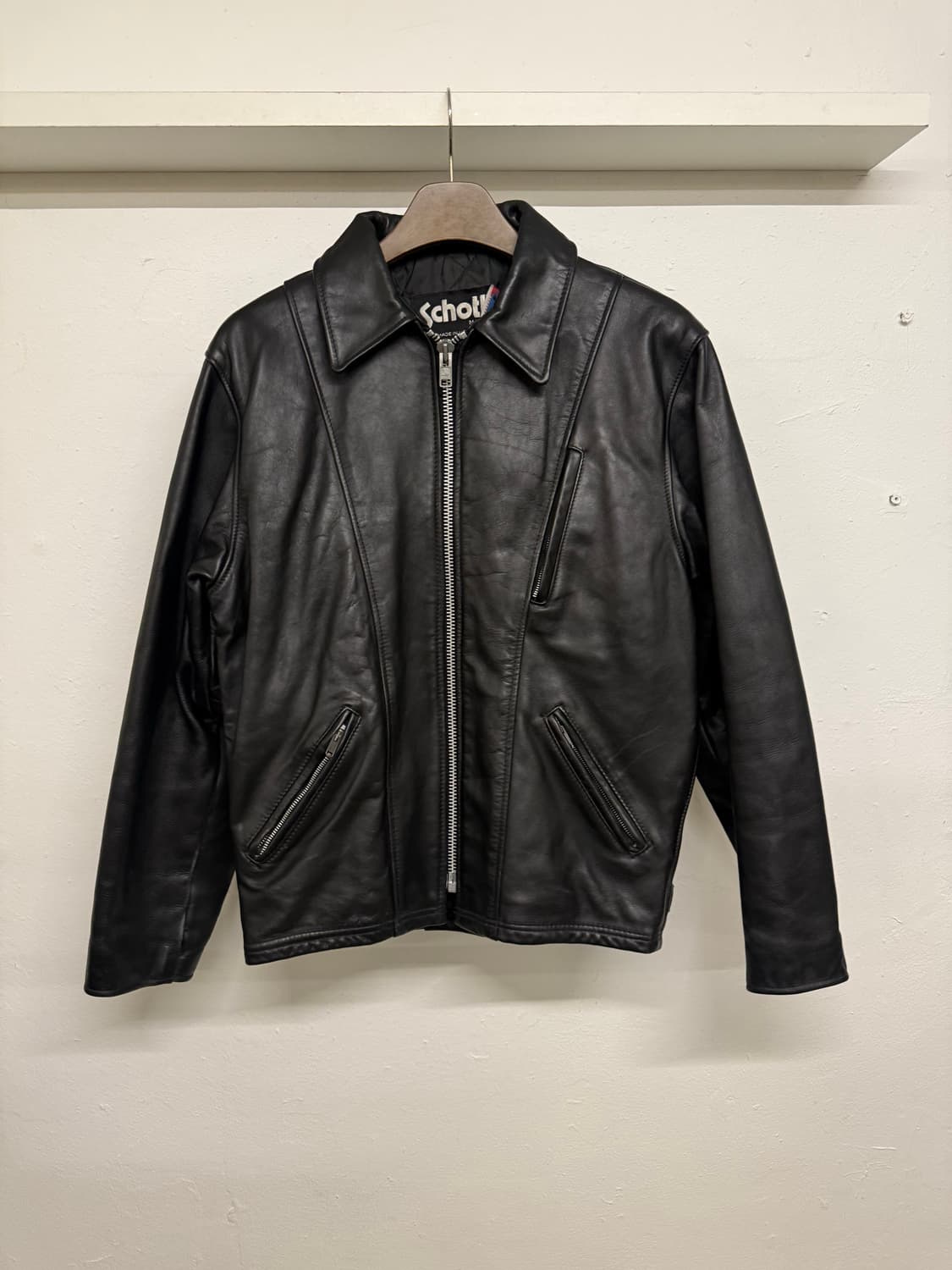 쇼트 가죽자켓 상품이미지1