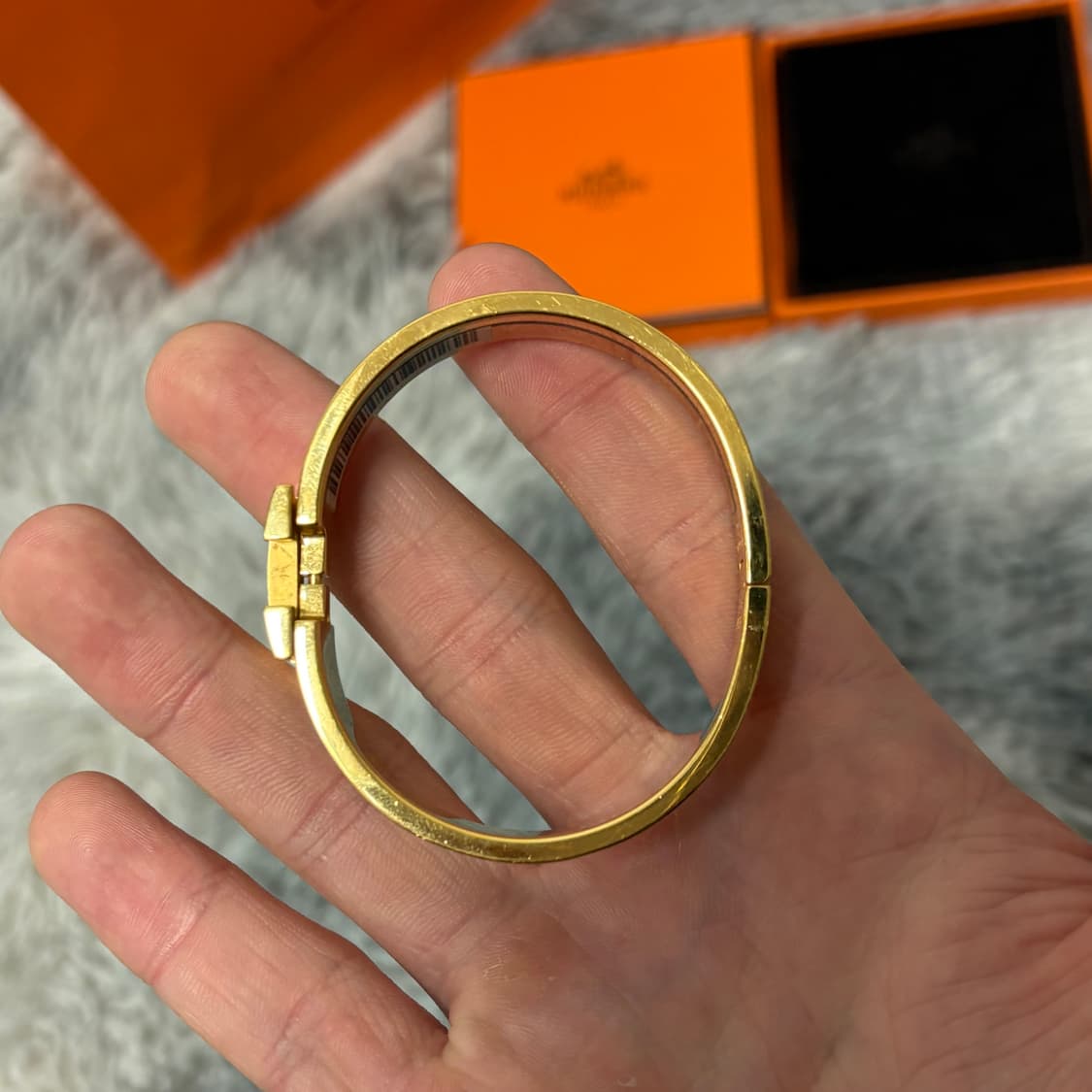 에르메스 클릭아슈 팔찌 PM 풀구성품 상품이미지4