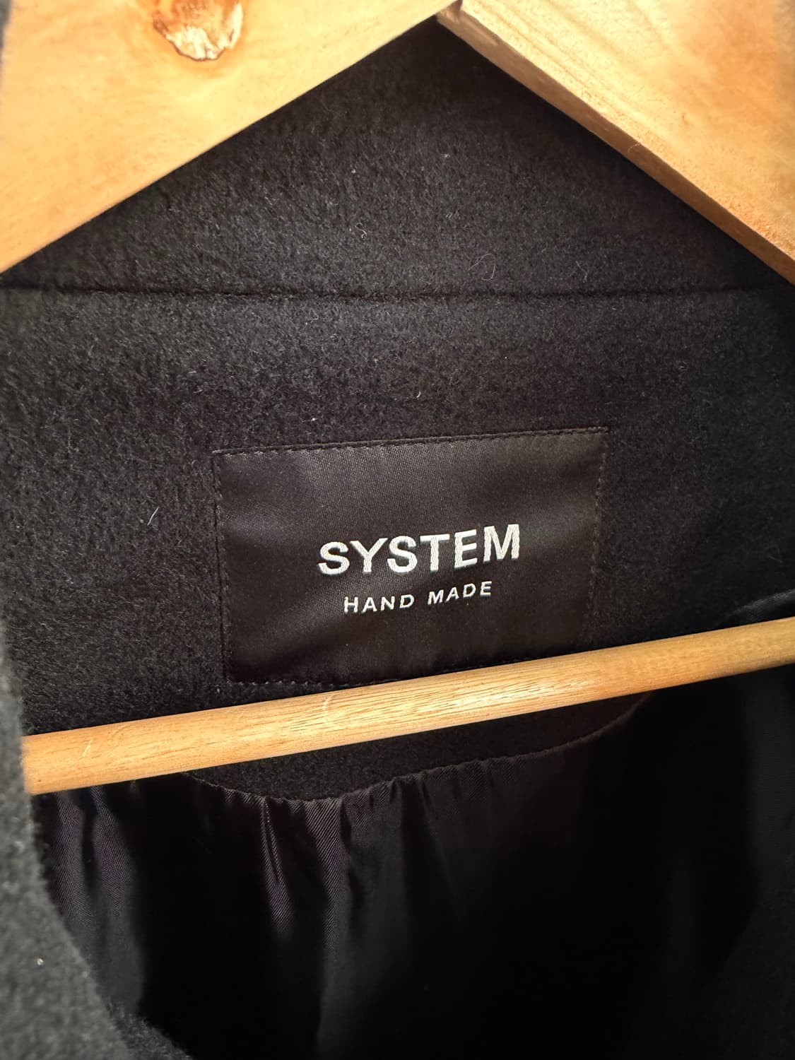 105/ 시스템옴므 24FW 캐시미어 블랜딩 숏코트 자켓 상품이미지6