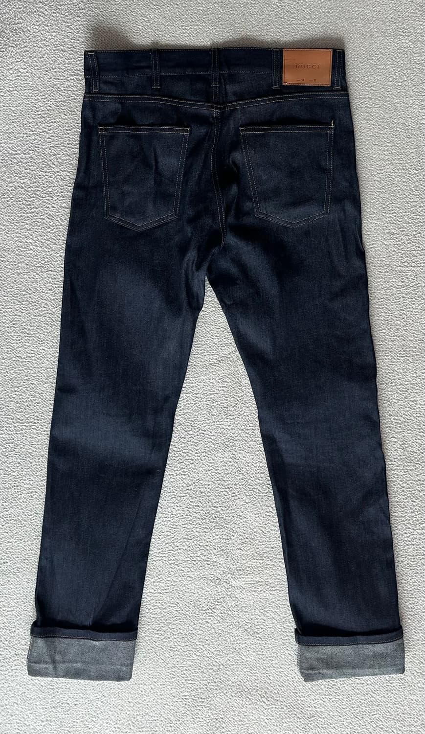 구찌 스트레이트핏 데님 팬츠 상품이미지2