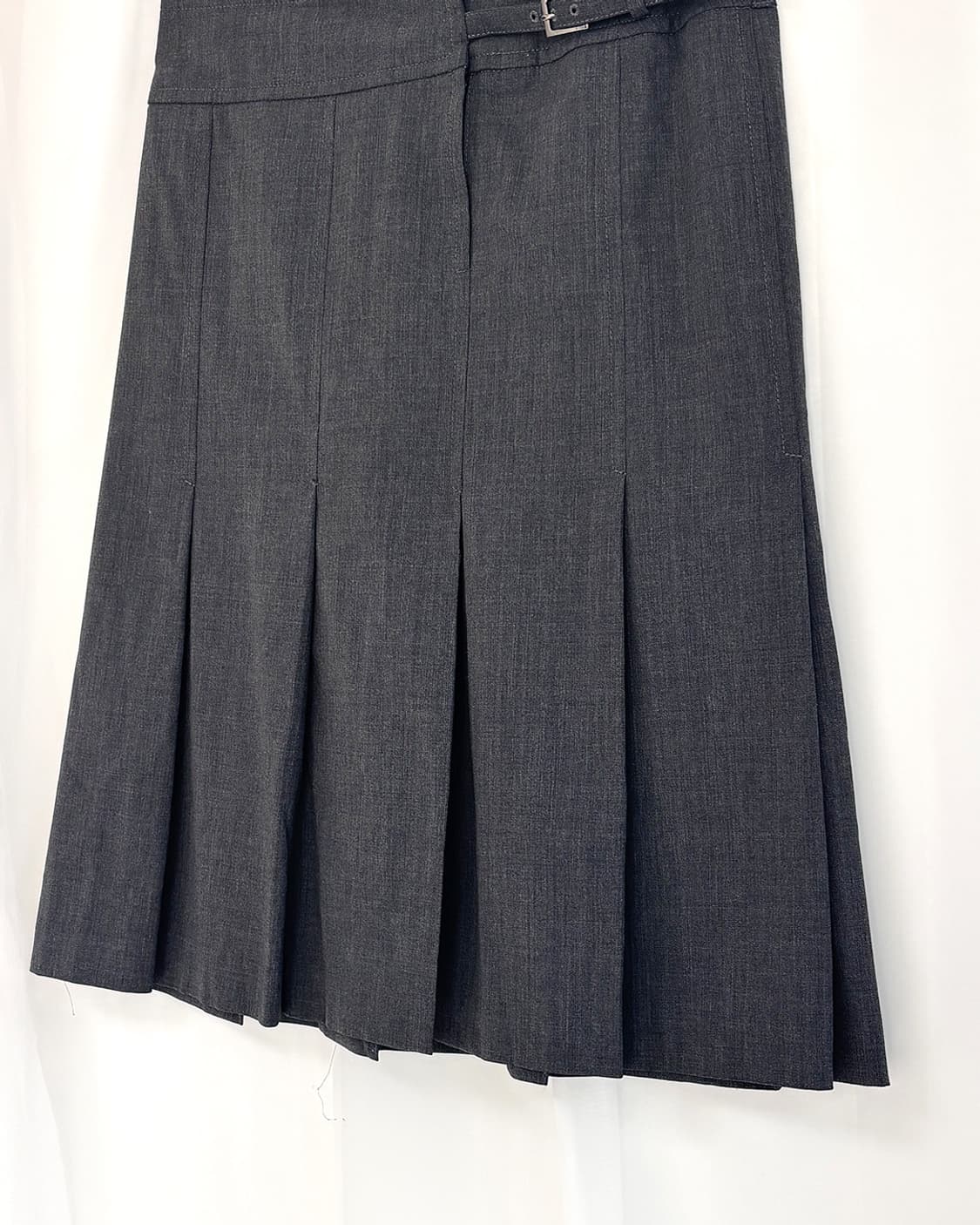 NARACAMICIE two strap pleated wrap skirt 상품이미지5