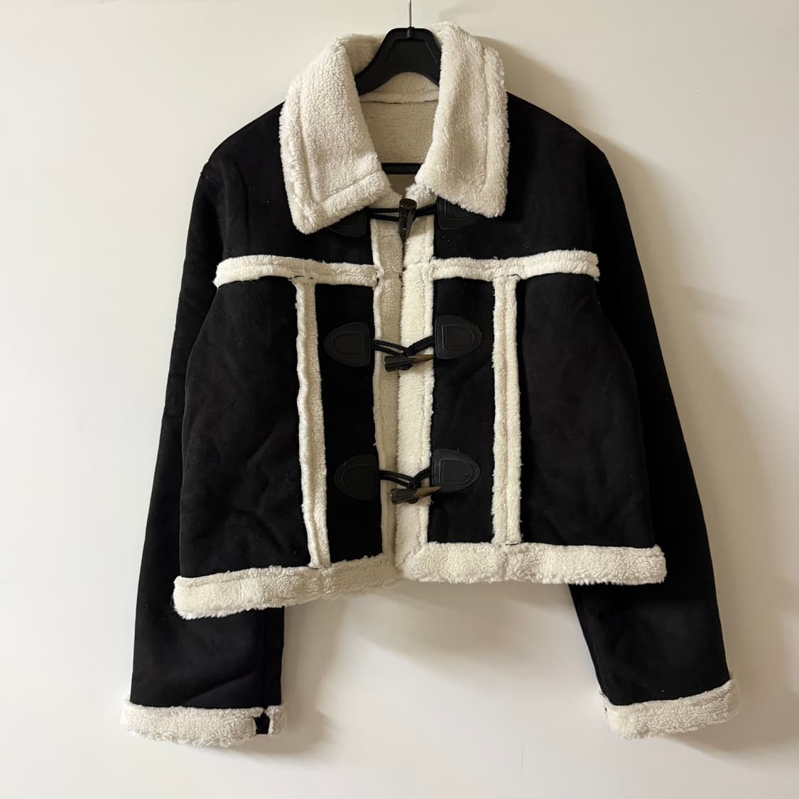 새상품 여자 스웨이드 양털 떡볶이 자켓 상품이미지1