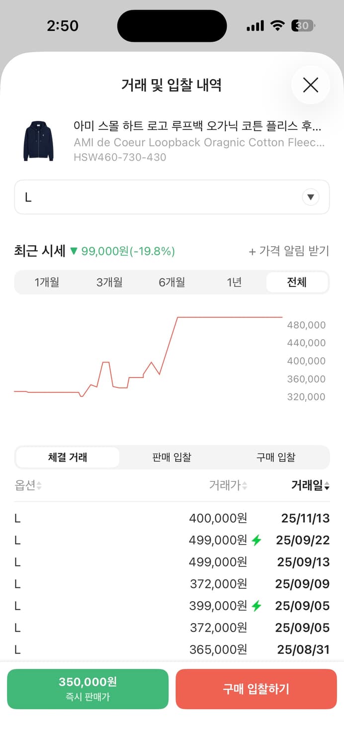 아미 후드집업 상품이미지2