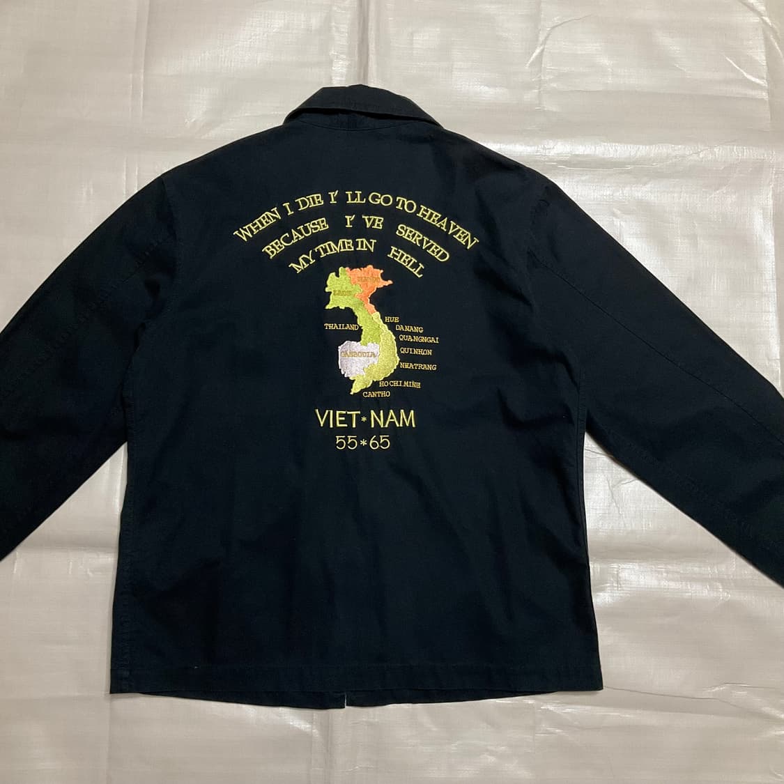 빈티지 베트남 수베니어 자켓 상품이미지4