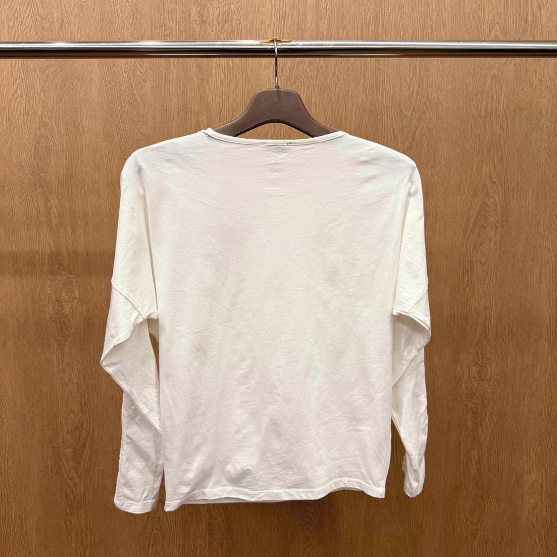 랄프로렌 코튼 슬리브 블라우스 크로쉐 레이스 디테일 아이보리 상품이미지3