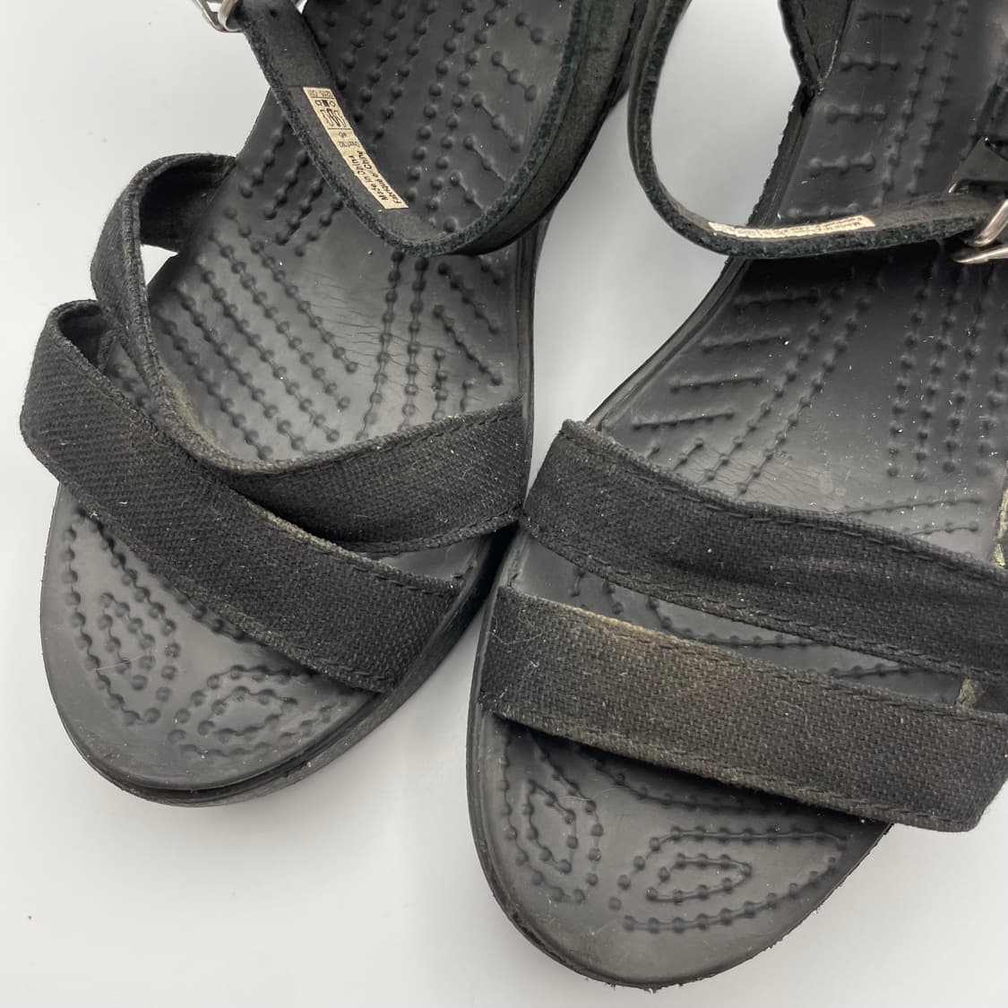 크록스 블랙 여성 샌들 슬리퍼 W6 / 230 상품이미지2