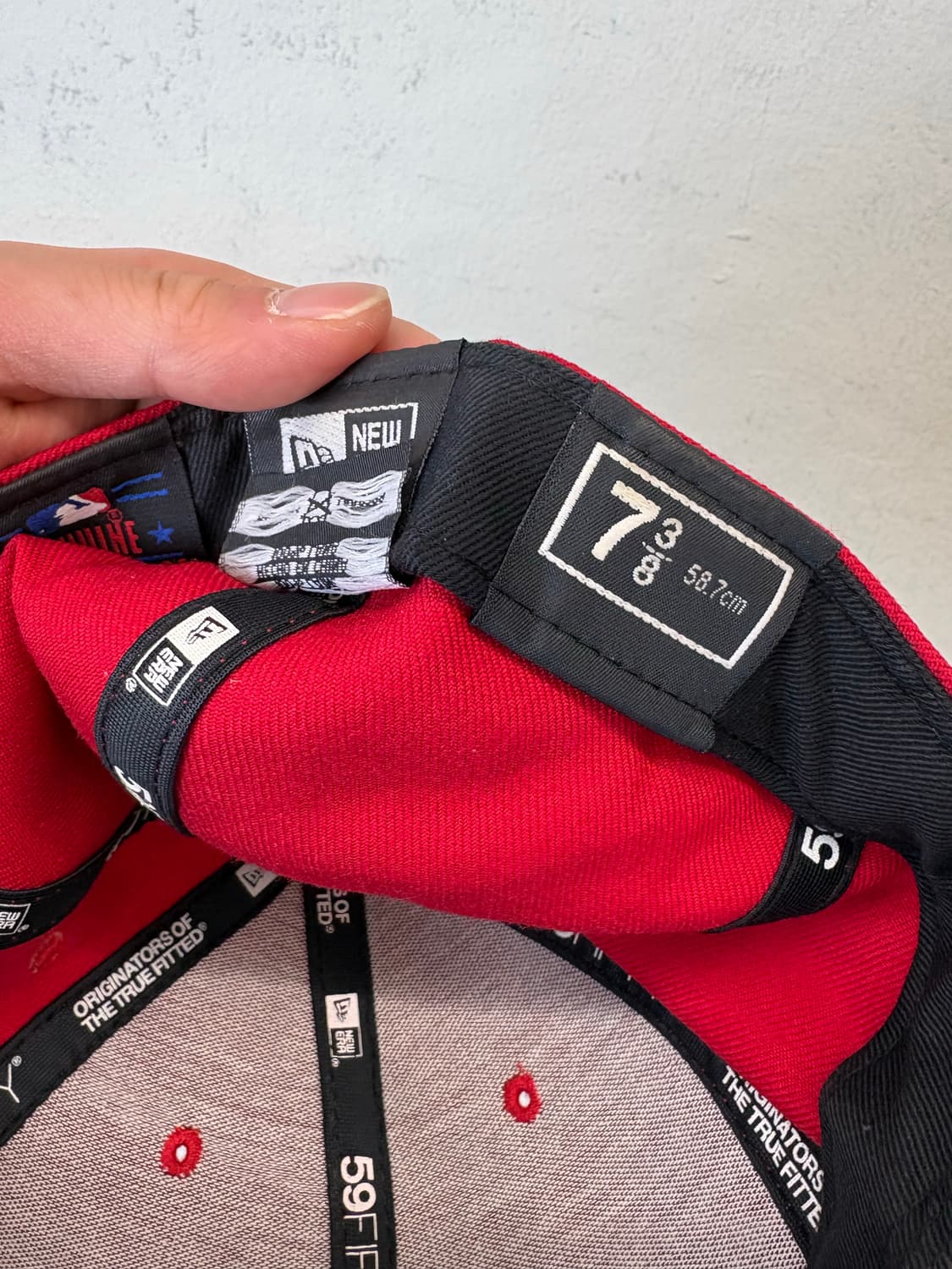 뉴에라 MLB 뉴욕양키즈 브루클린 스냅백 레드 상품이미지6