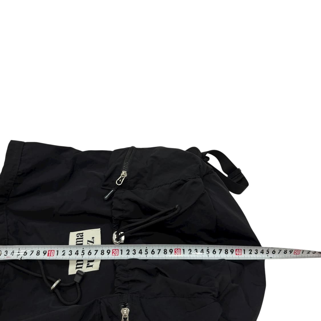 마스마룰즈 스트링 플랩 복조리 백팩 가방 블랙 상품이미지7