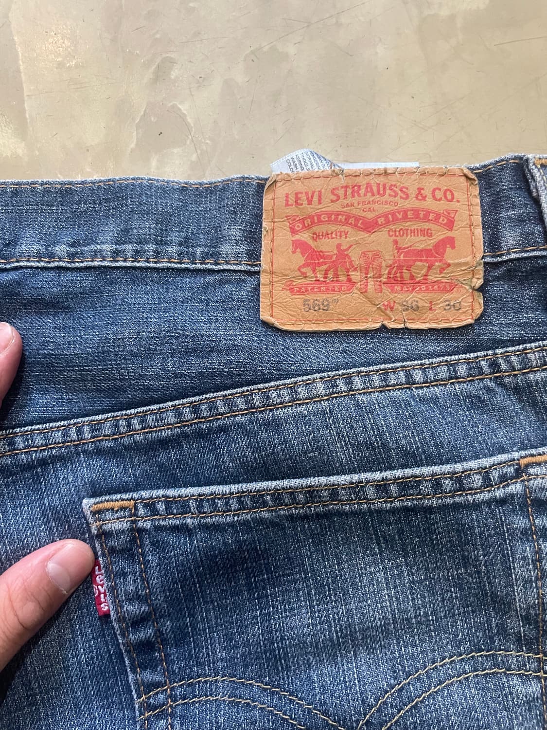 리바이스 569 36x30 상품이미지6