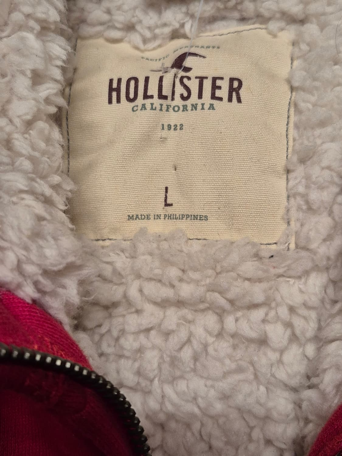 HOLLISTER RED HOODIE ZIPUP  상품이미지5