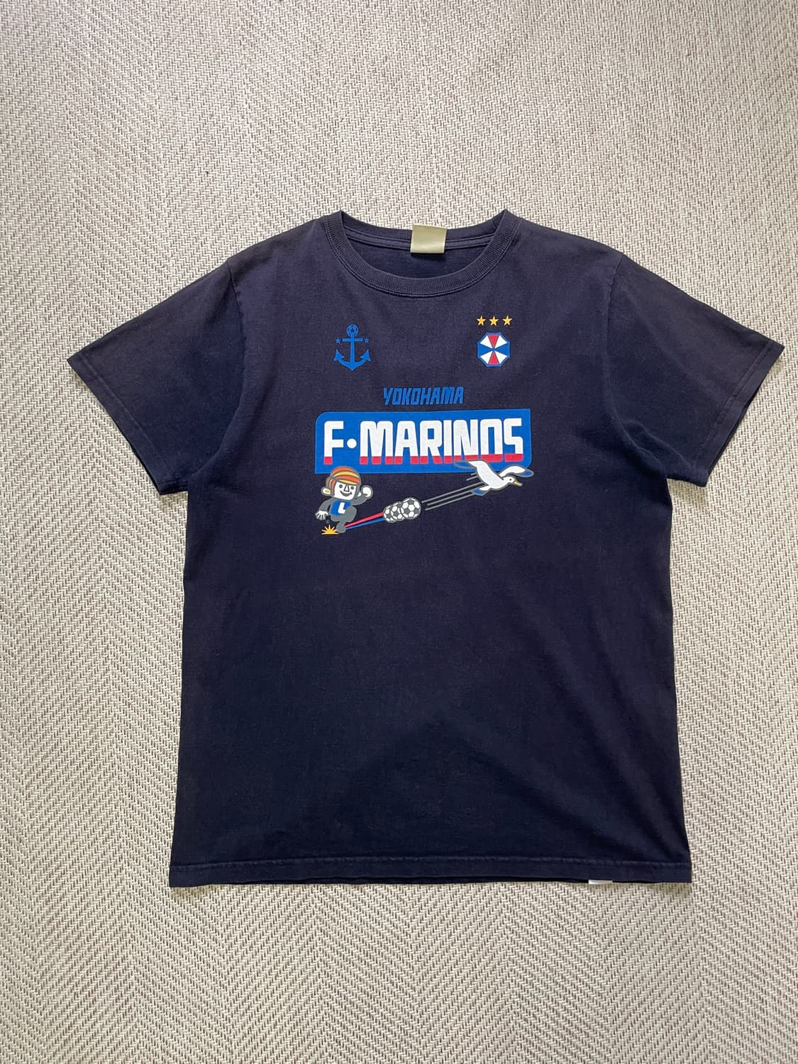 Laundry × Yokohama F. Marinos 반팔티셔츠 상품이미지1