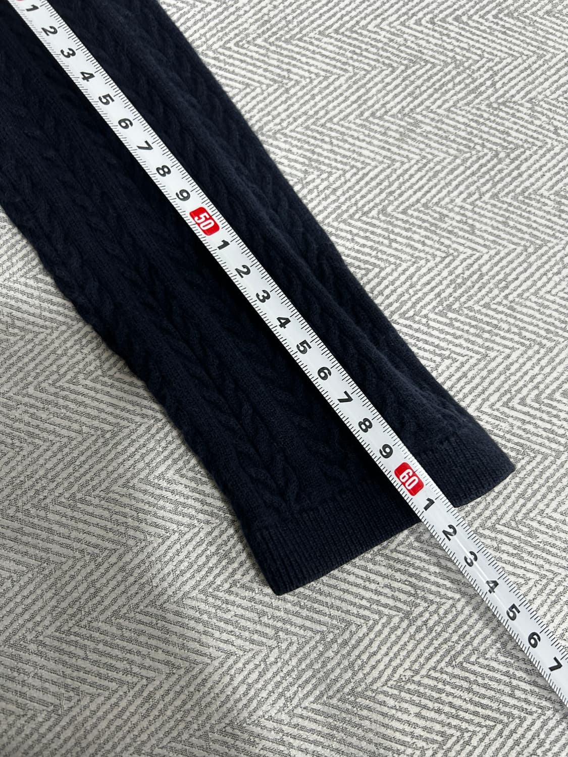 타미힐피거 스트라이프 케이블 니트 여성 M 상품이미지8