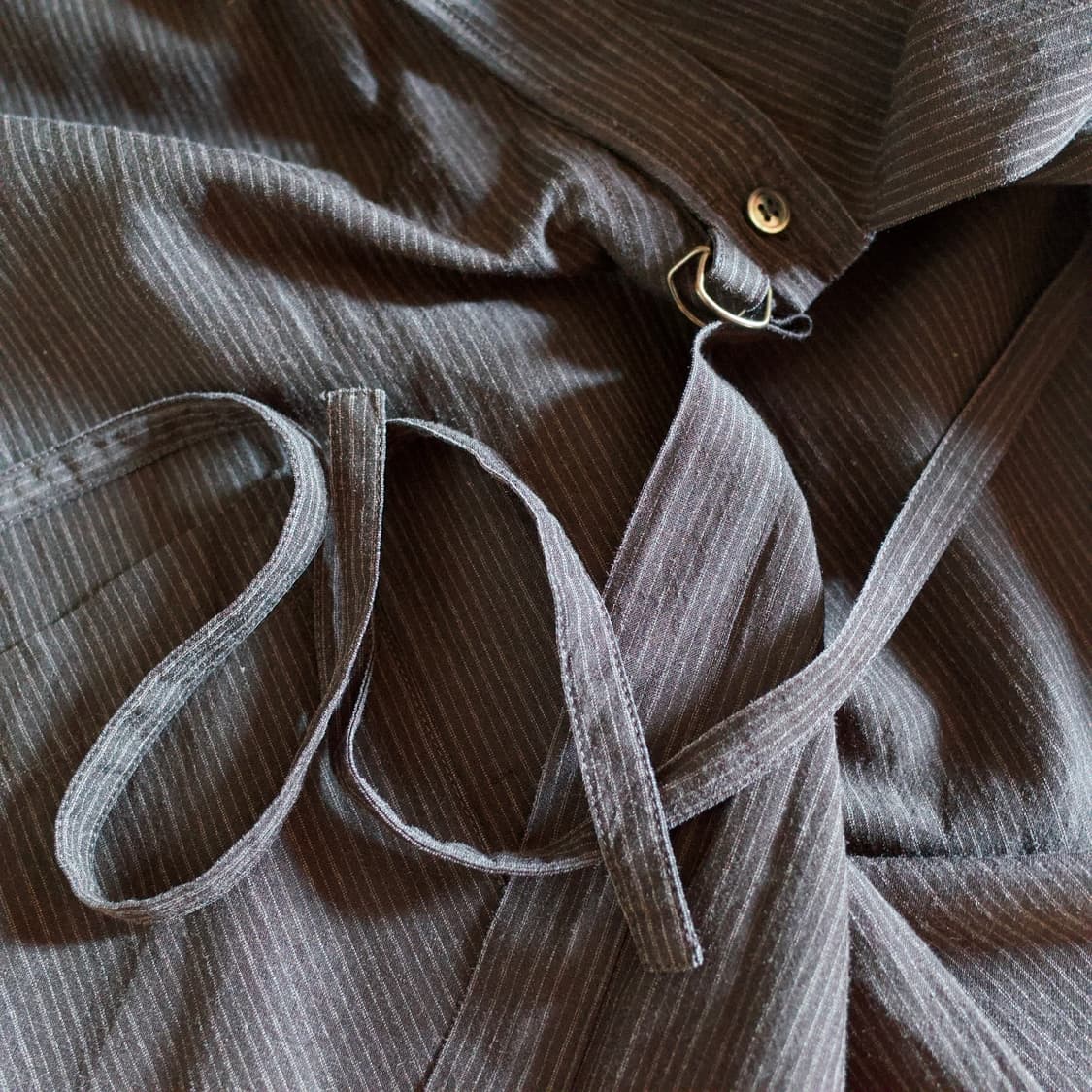 Kazuyuki Kumagai Attachment stripe shirt 상품이미지6