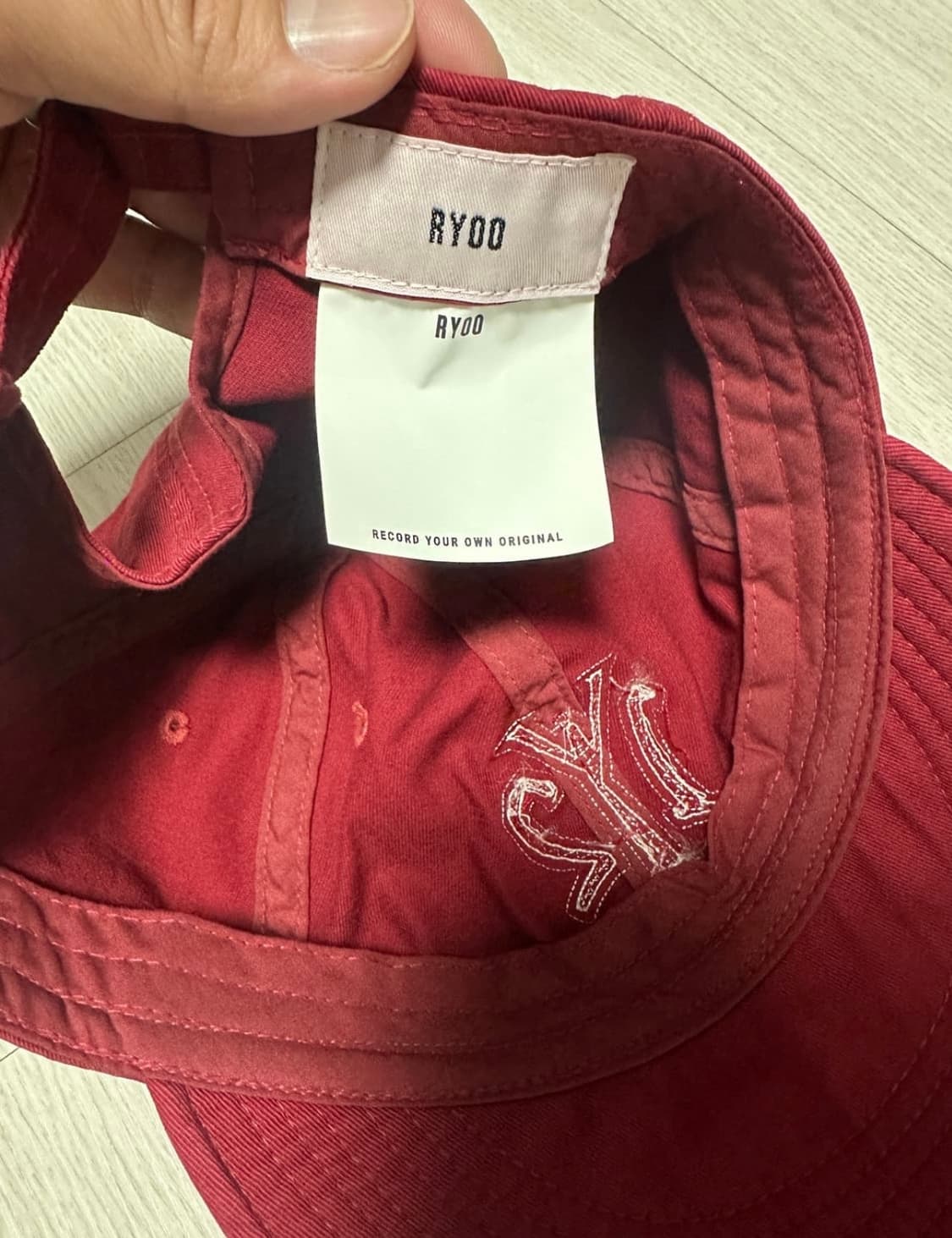 ryoo 볼캡 상품이미지3