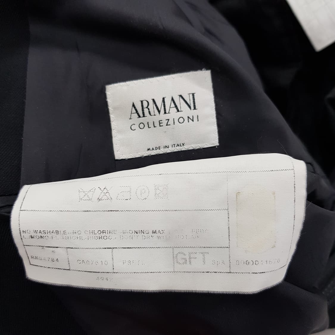 아르마니 꼴레지오니 남성 클래식 수트 셋업 52사이즈 상품이미지9