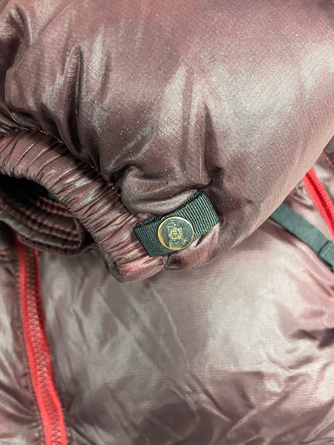 TNF 1996 눕시 블랙자수 상품이미지5