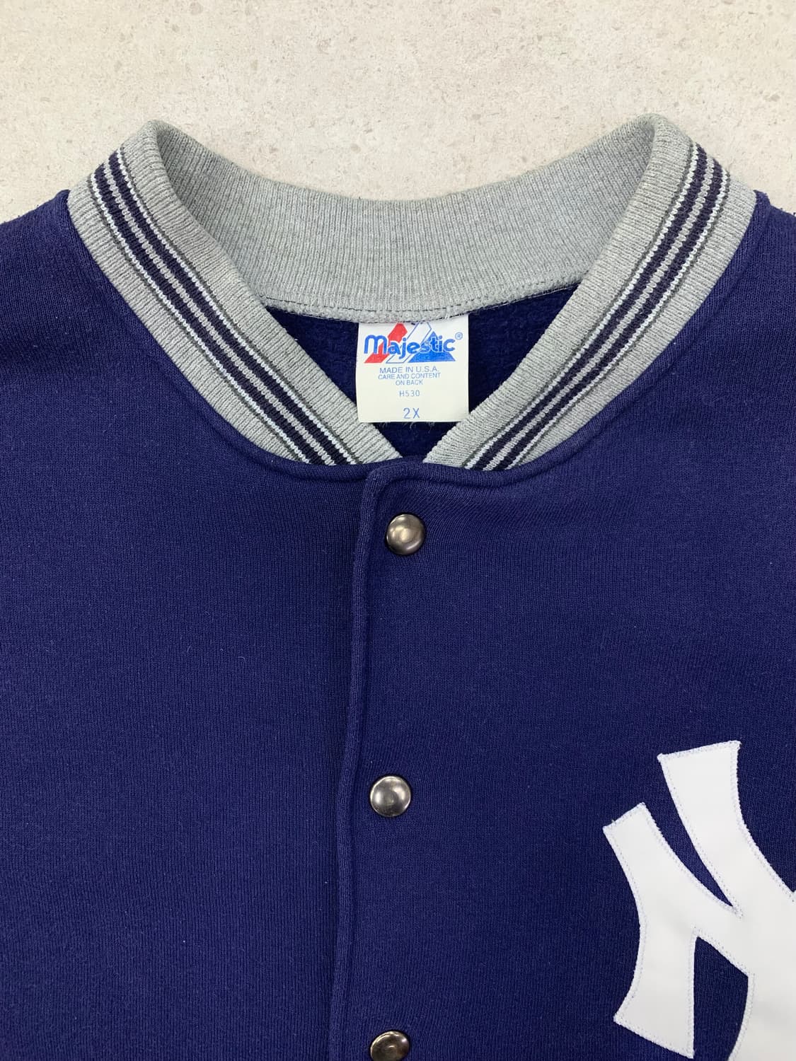 Majestic 마제스틱 90s 바시티 자켓 상품이미지4